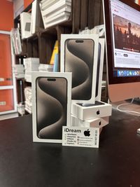 Apple iPhone 15 Pro 128 gb Natural Titanium ГАРАНТІЯ від МАГАЗИНУ
