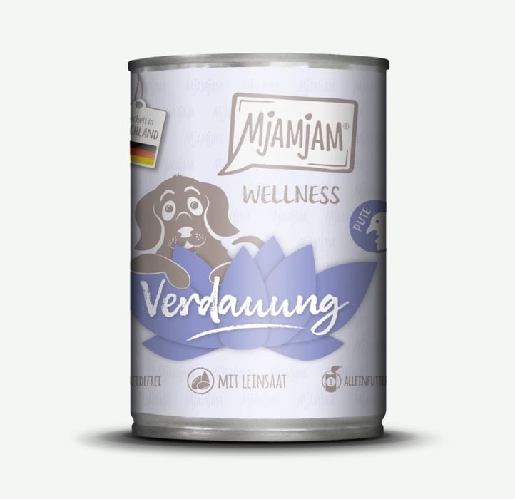 Mjamjam Wellness 24x400g Indyk