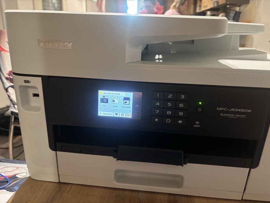 Drukarka Urządzenie Wielofunkcyjne z FAX Brother bez tonerow KOLOR