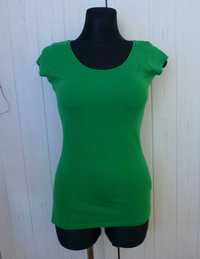 New Look damski T-shirt w kolorze intensywnej zieleni S M