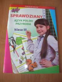 Sprawdziany język polski przyroda klasa 3 SP dzieci