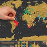 Mapa de viagens/ países percorridos