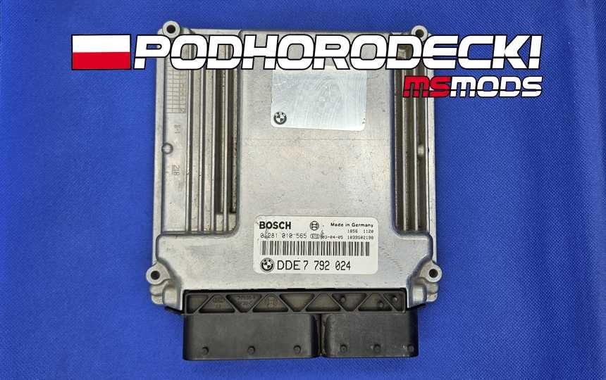 Sterownik BMW E46 320D Bez IMMO Moc stage1 Odcinka popcorn EGR Klapy