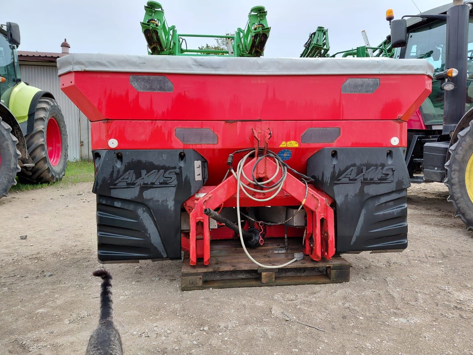 Rozsiewacz Kuhn Rauch Axis 40.1w Waga limiter Amazone Sulky Bogballe