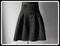 Czarna spódnica H&M wysoki stan 38 M
