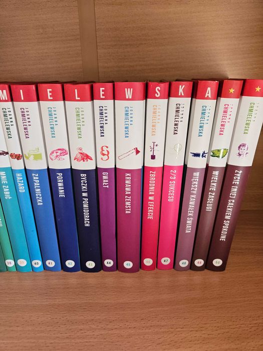 Joanna Chmielewska pełna kolekcja Królowa Polskiego Kryminału