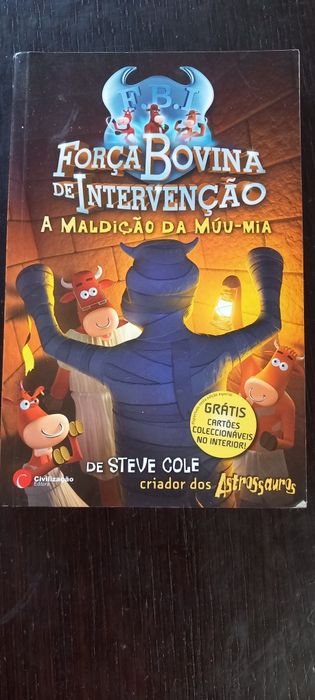 Livros força bovina de intervenção e Feras e Heróis