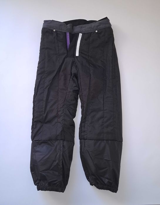 Подростковые горнолыжные чёрные зимние детские штаны H&M на девочку