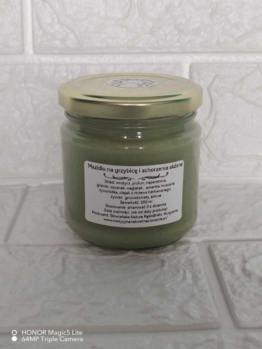 Mazidło na grzybicę i problemy skórne