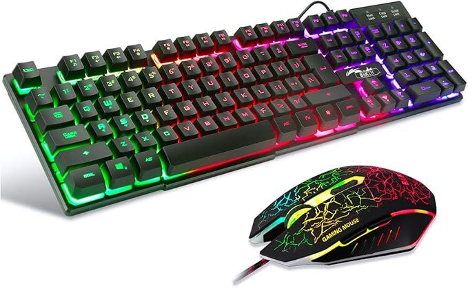 bakth klawiatura i mysz do gier  2400 dpi x