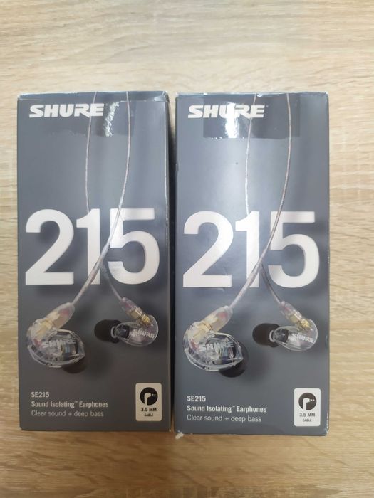 Shure 215 вакуумні навушники вакуумные наушники ОРИГИНАЛ! Новые!