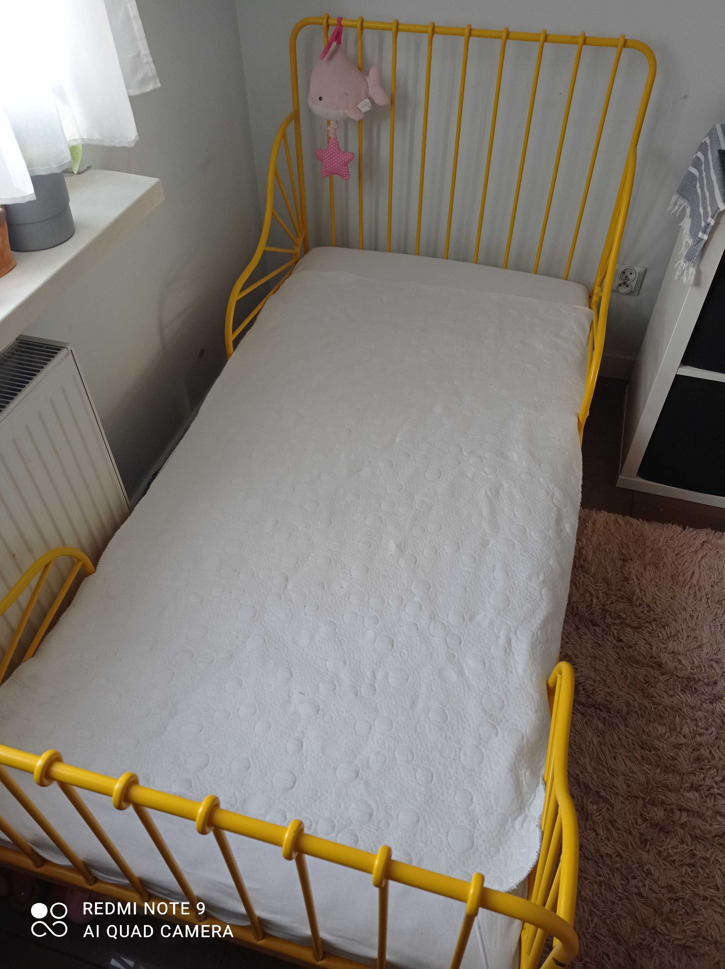 Łóżeczko dziecięce IKEA wraz z materacem regulowana długość