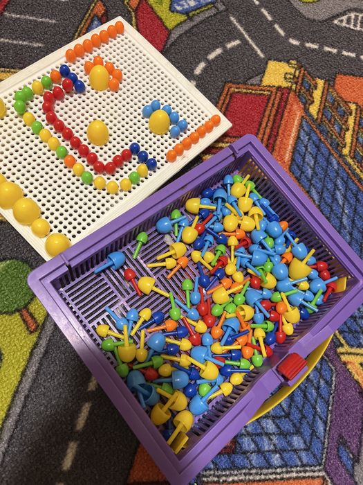 Мозайка развивательные игры сортер  моторика