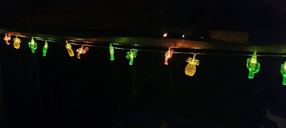 Lampki solarne Hawaii