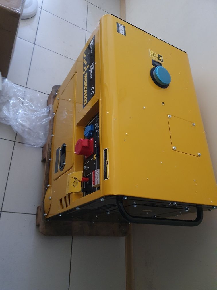Новий Генератор дизельний трьохфазний 220/380 В. QUBE QFED8500S3
