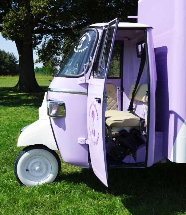 Piaggio Ape 400 Classic Profesjonalna Zbudowa Gastronmiczna pod Lody