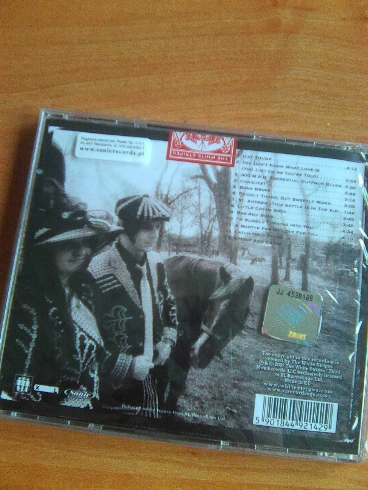 The White Stripes Icky Thump CD