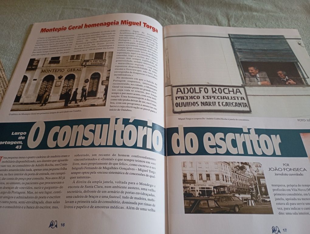 Miguel Torga,homenageado pelo Montepio Geral