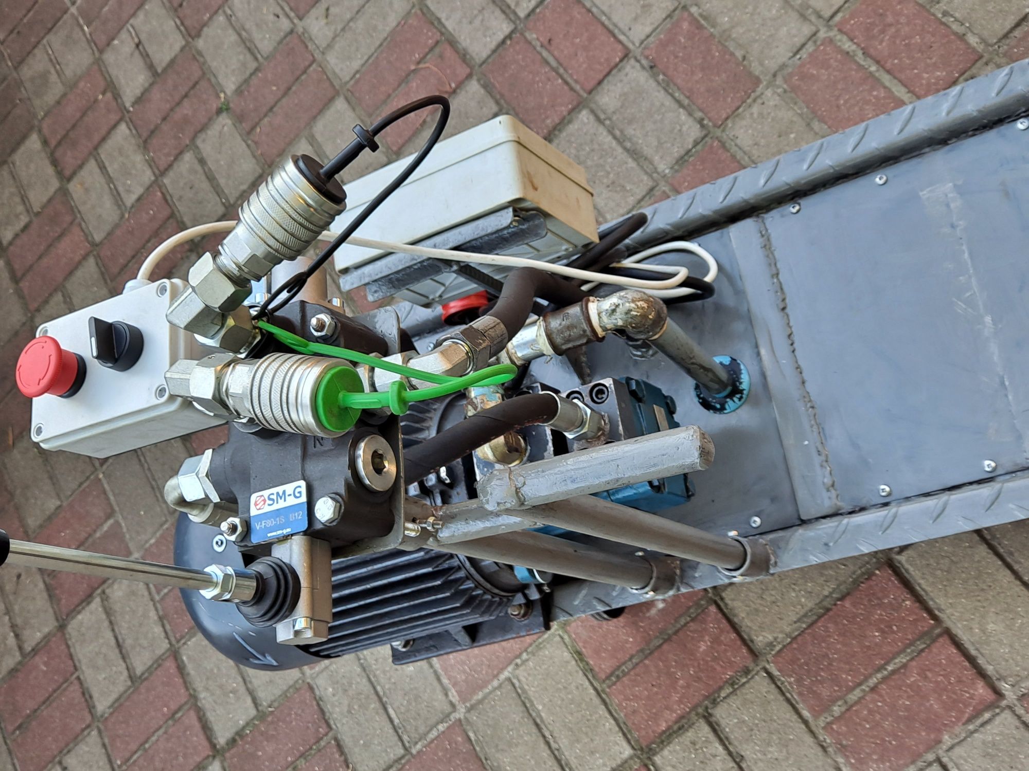 Agregat hydrauliczny.