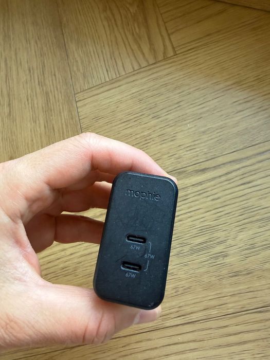 Oryginalna ładowarka Mophie 67w do MacBook iPhone iPad 2x USB c