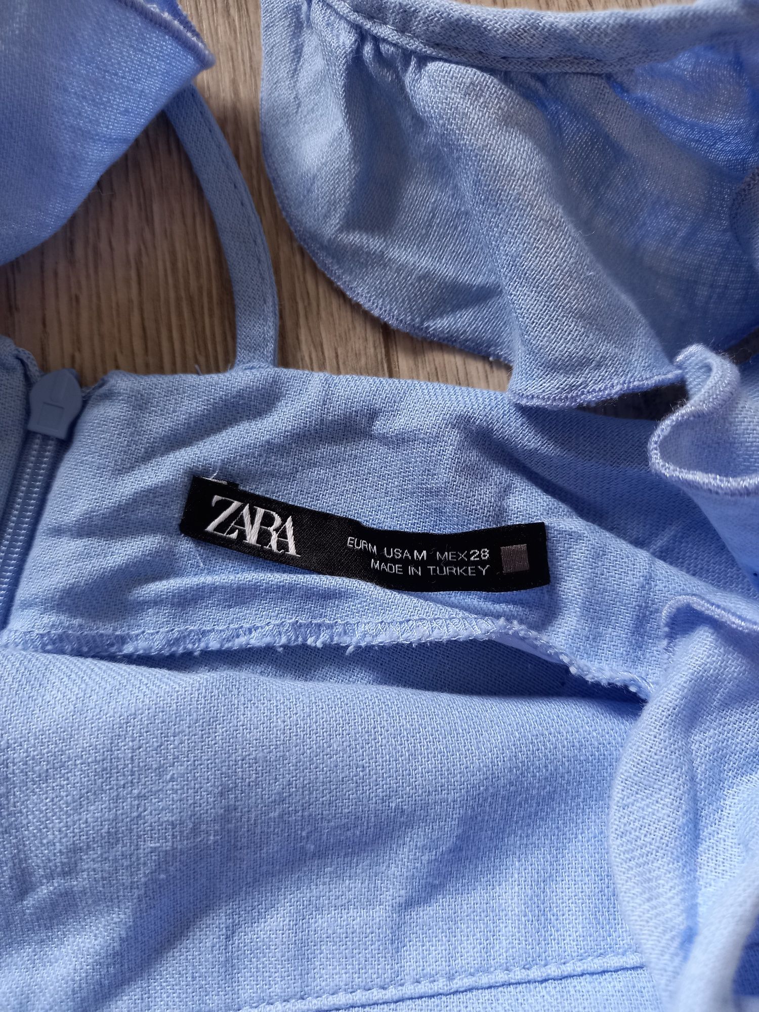 Льняний комбінезон від zara М розміру