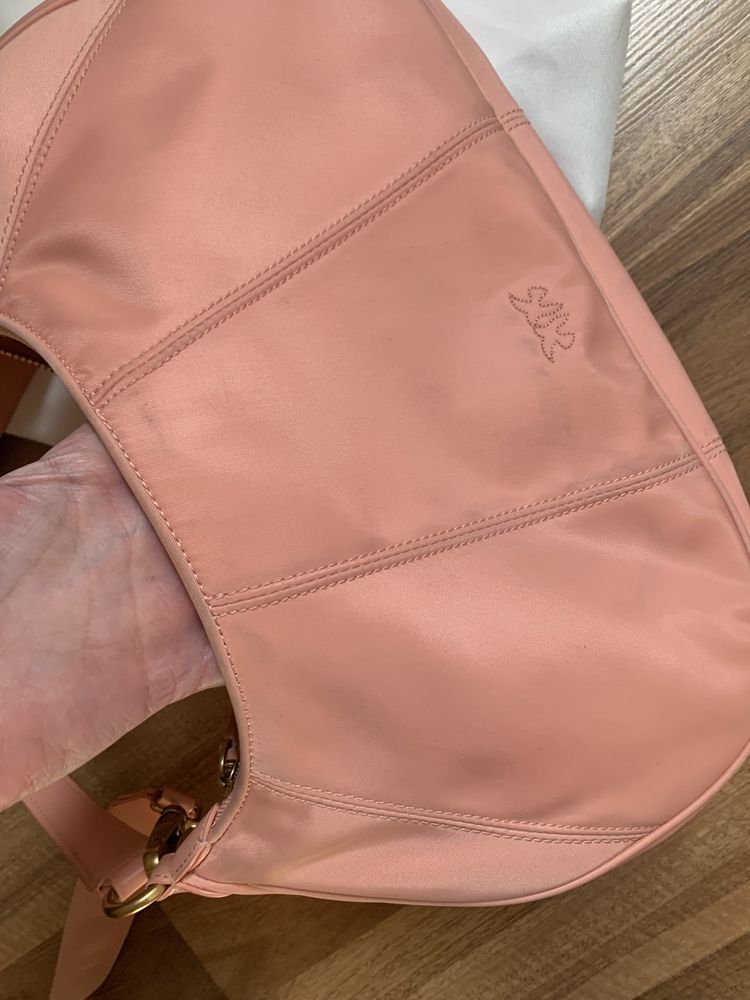 Torebka pinko half moon brzoskwiniowa polksiezyc unikat