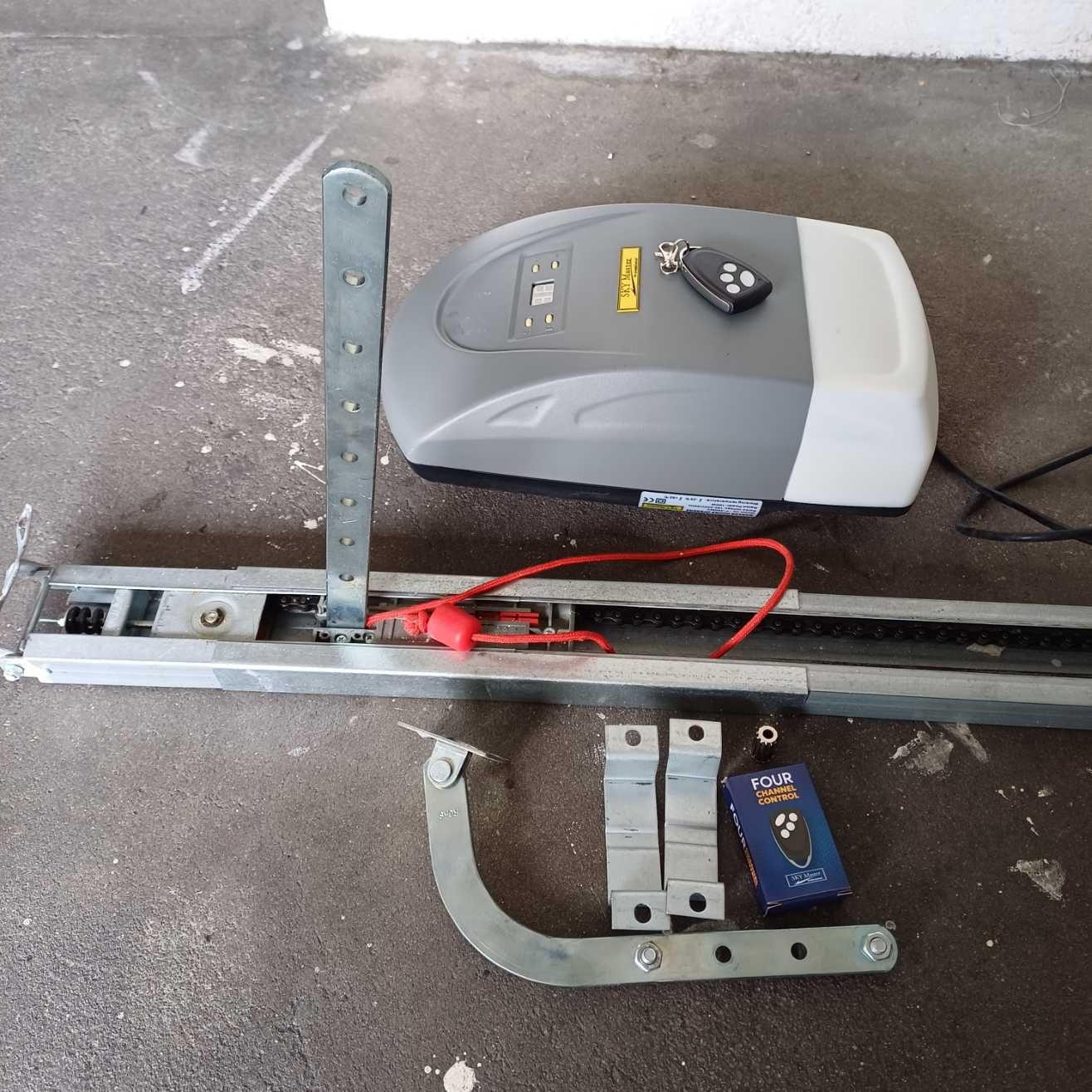 motor com calna 3m para portao sessionado ou bascylante