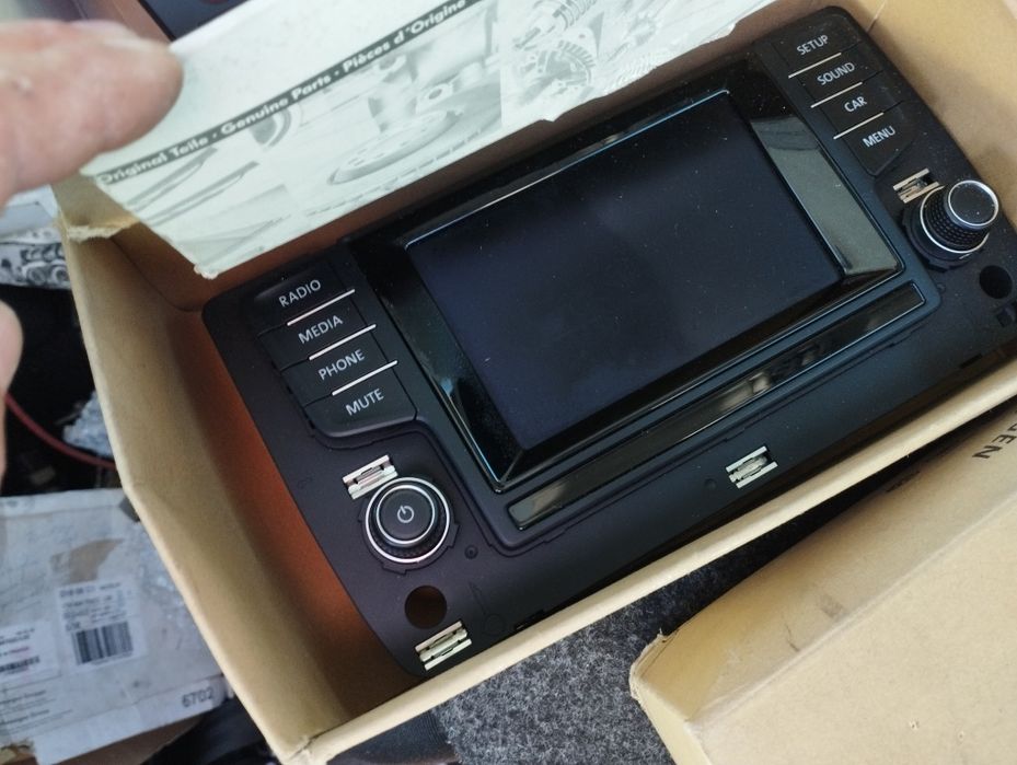 Ekran Nawigacji VW Golf 7 VII Radio Nawigacja 5G0.919.605D