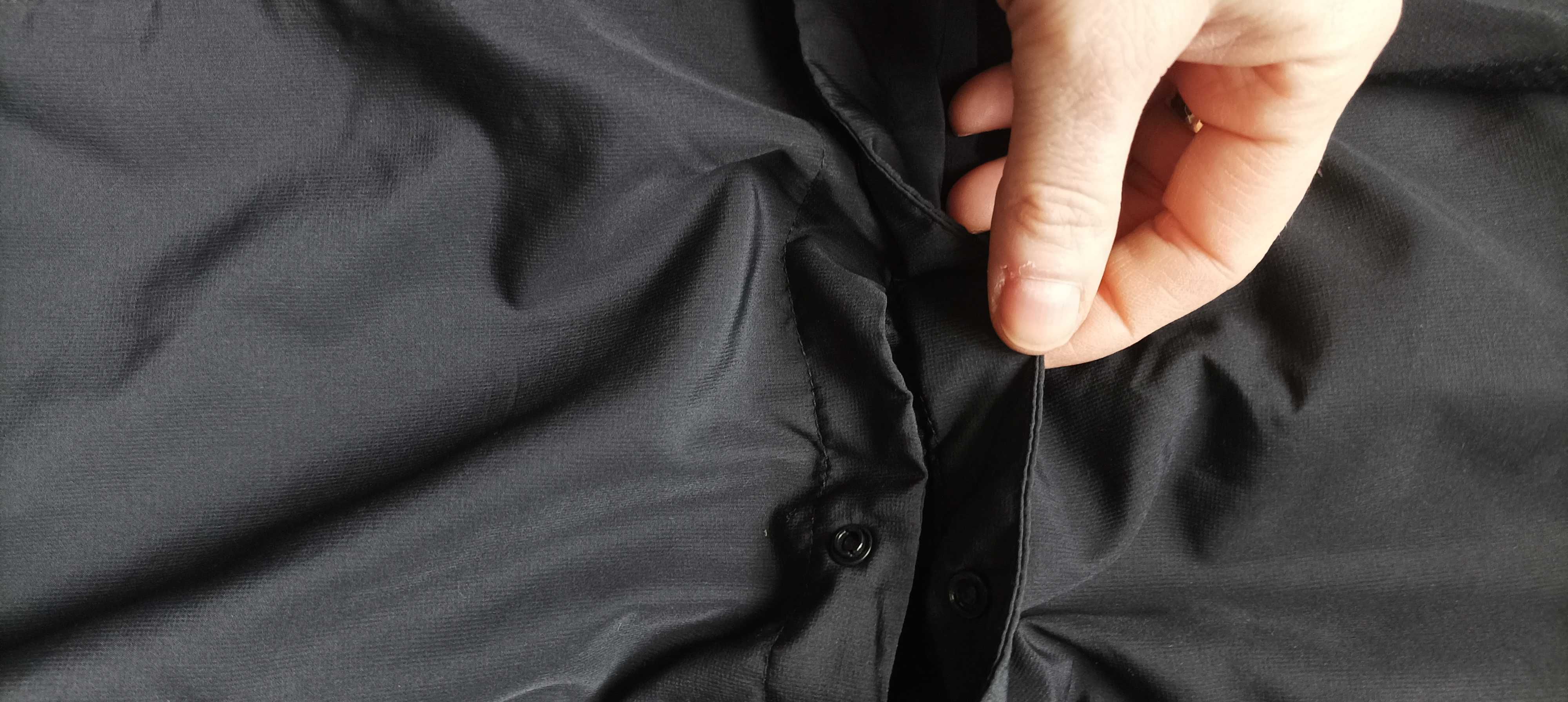 Adidas kurtka wiosenna czarna L odpinane rękawy