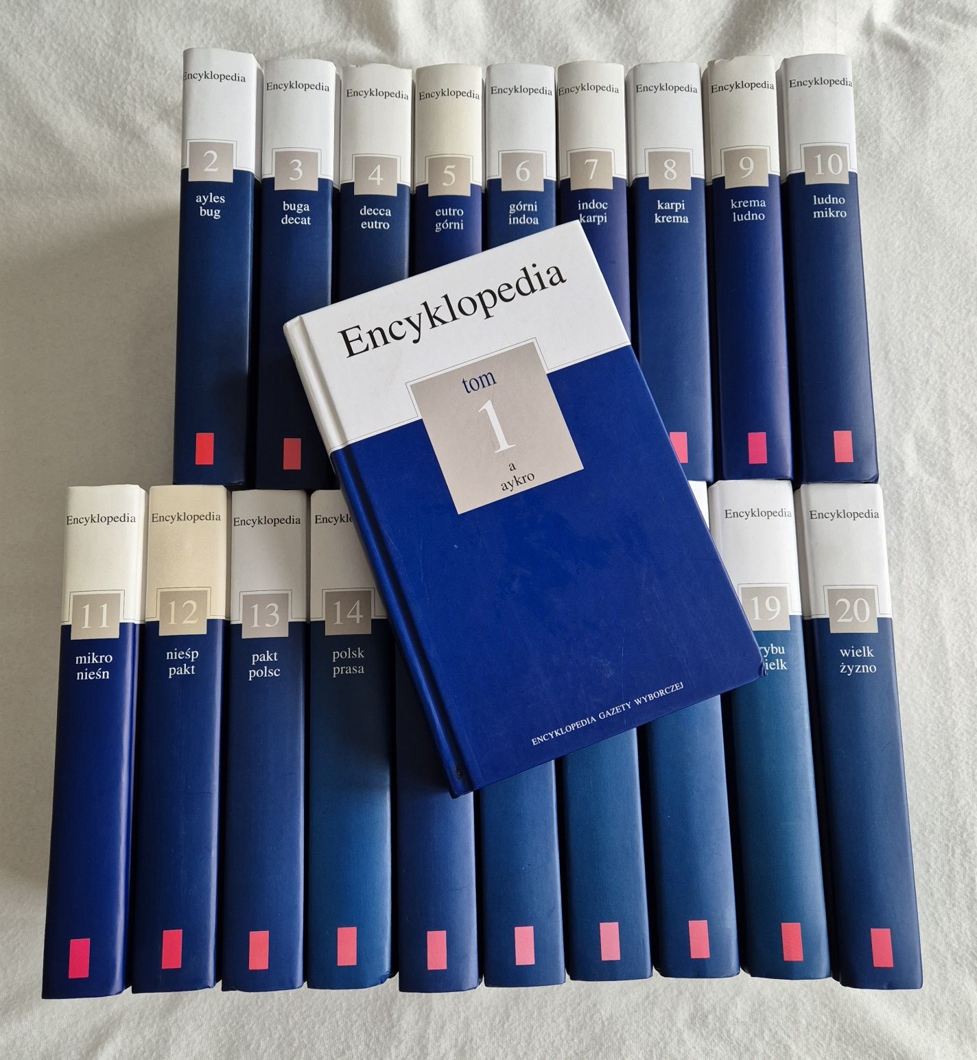 Encyklopedia Gazety Wyborczej 20 tomów