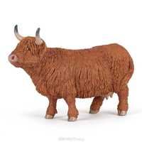 3 X Figurka Byk Highland Cattle