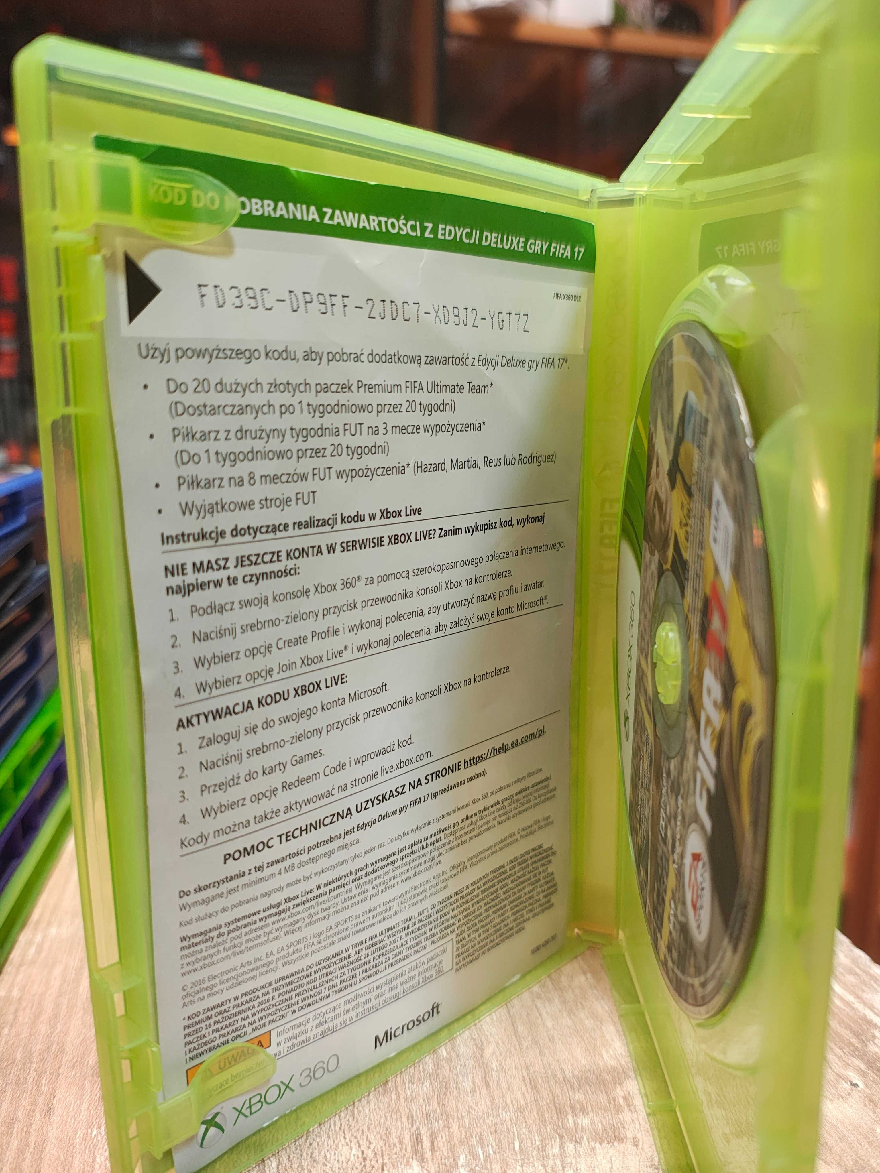FIFA 17 XBOX 360, Wysyłka Wymiana