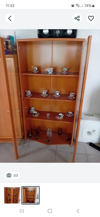 Móvel cristaleira