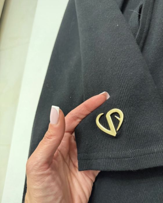 Kardigan narzutka plaszczyk loveya