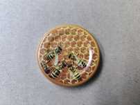 Zakrętka miód wieczko fi43 / 43mm / na słoiczki i butelki / 100 sztuk