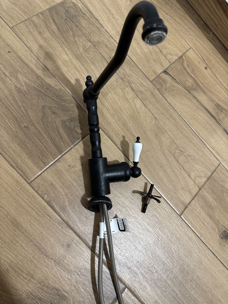 Bateria kuchenna czarna mat Ikea GLITTRAN
