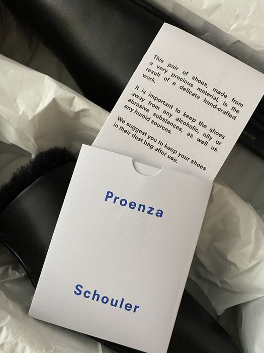 Proenza schouler нові мюлі на овчині 37