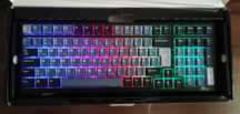 ROYAL KLUDGE RK98 klawiatura mechaniczna, bezprzewodowa układ QWERTZ