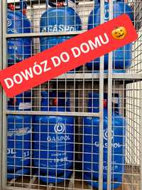 Butla gazowa 11kg tylko wymiana GASPOL. Dowóz pomorskie