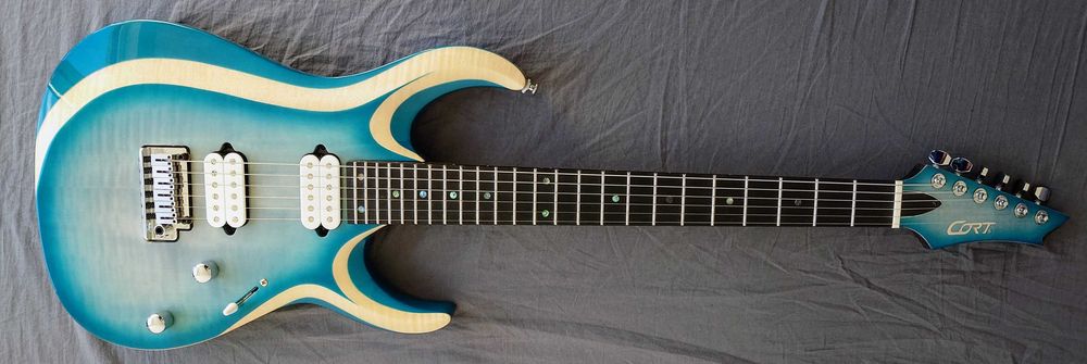 Cort X700 Duality II Polar Ice /Stalowe progi, Fishman, Pokrowiec NOWA