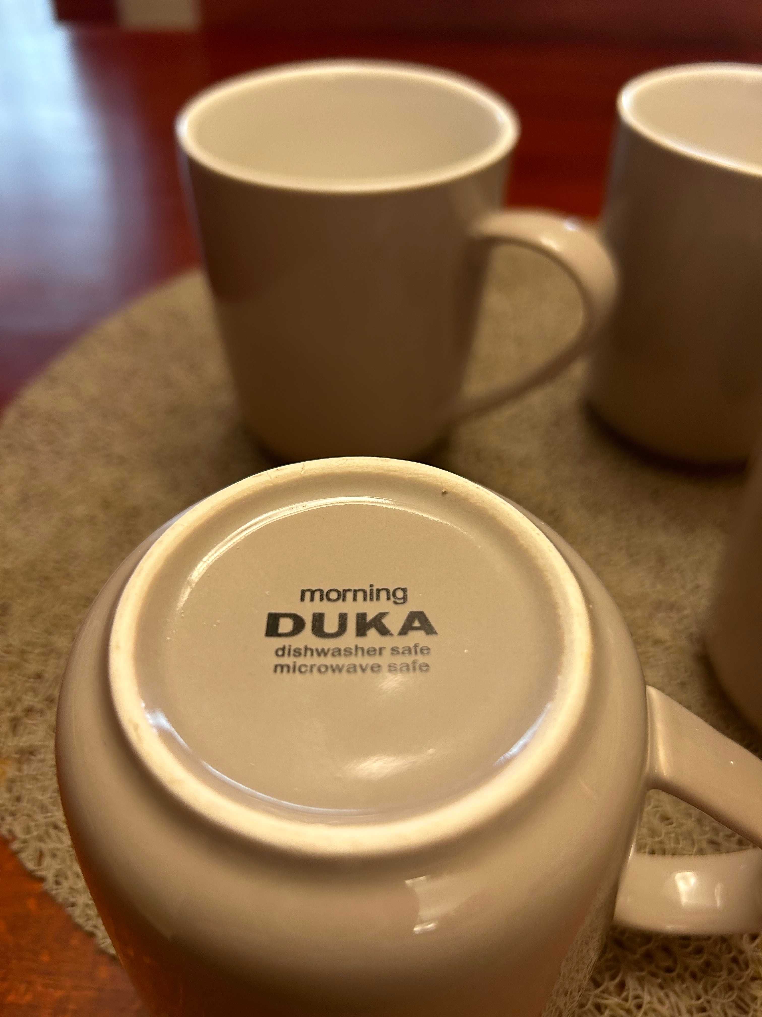 Kubki ceramiczne sztuk 4 marka Duka