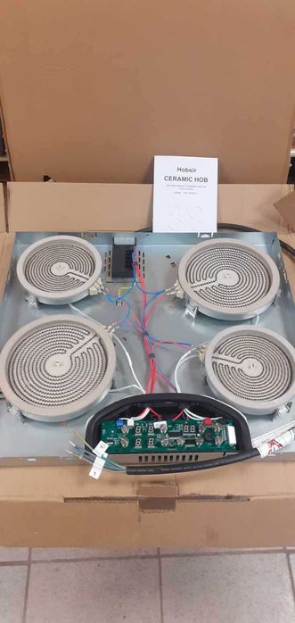 Электрическая варочная панель Hobsir на 4 конфорки