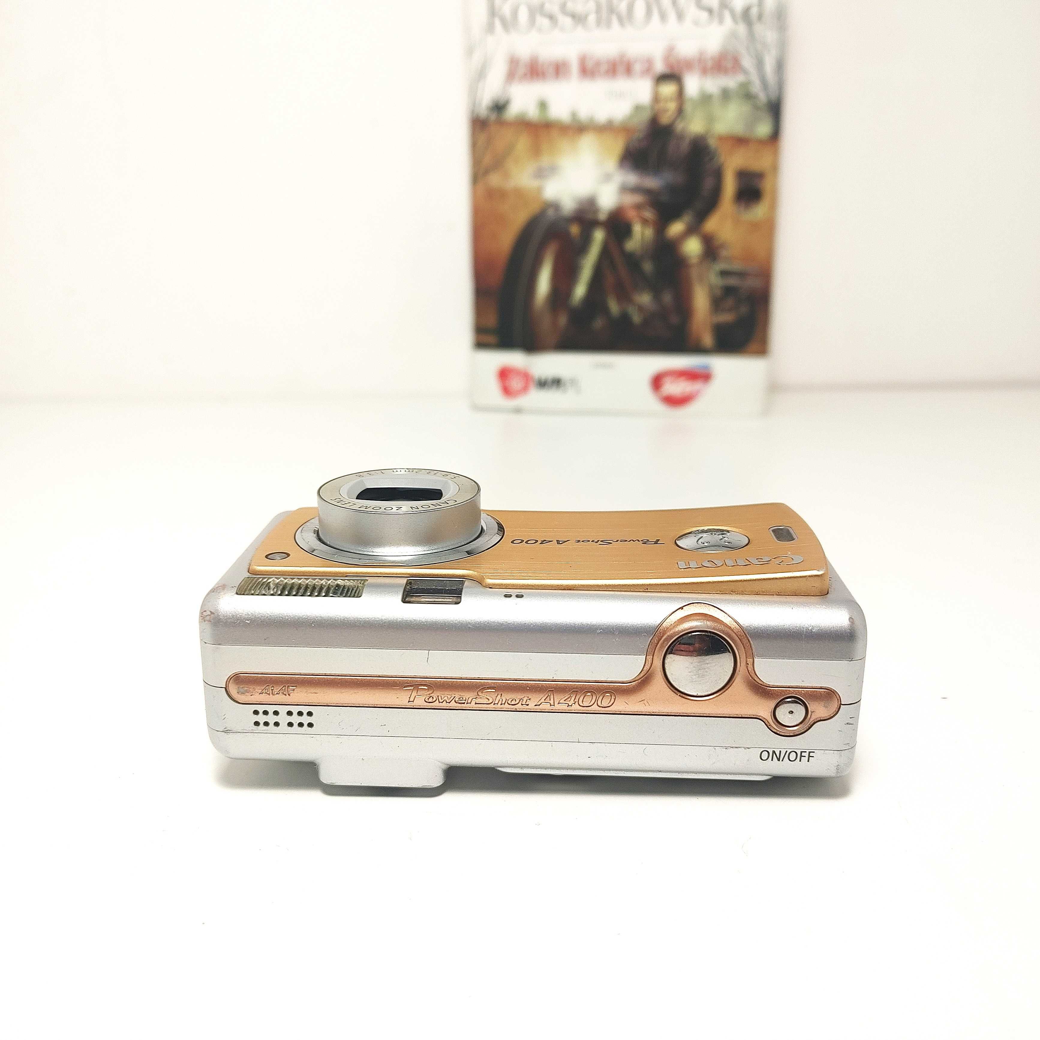 CANON PowerShot A400 Cyfrowy aparat kompaktowy RETRO 3,2 Mega Pixels
