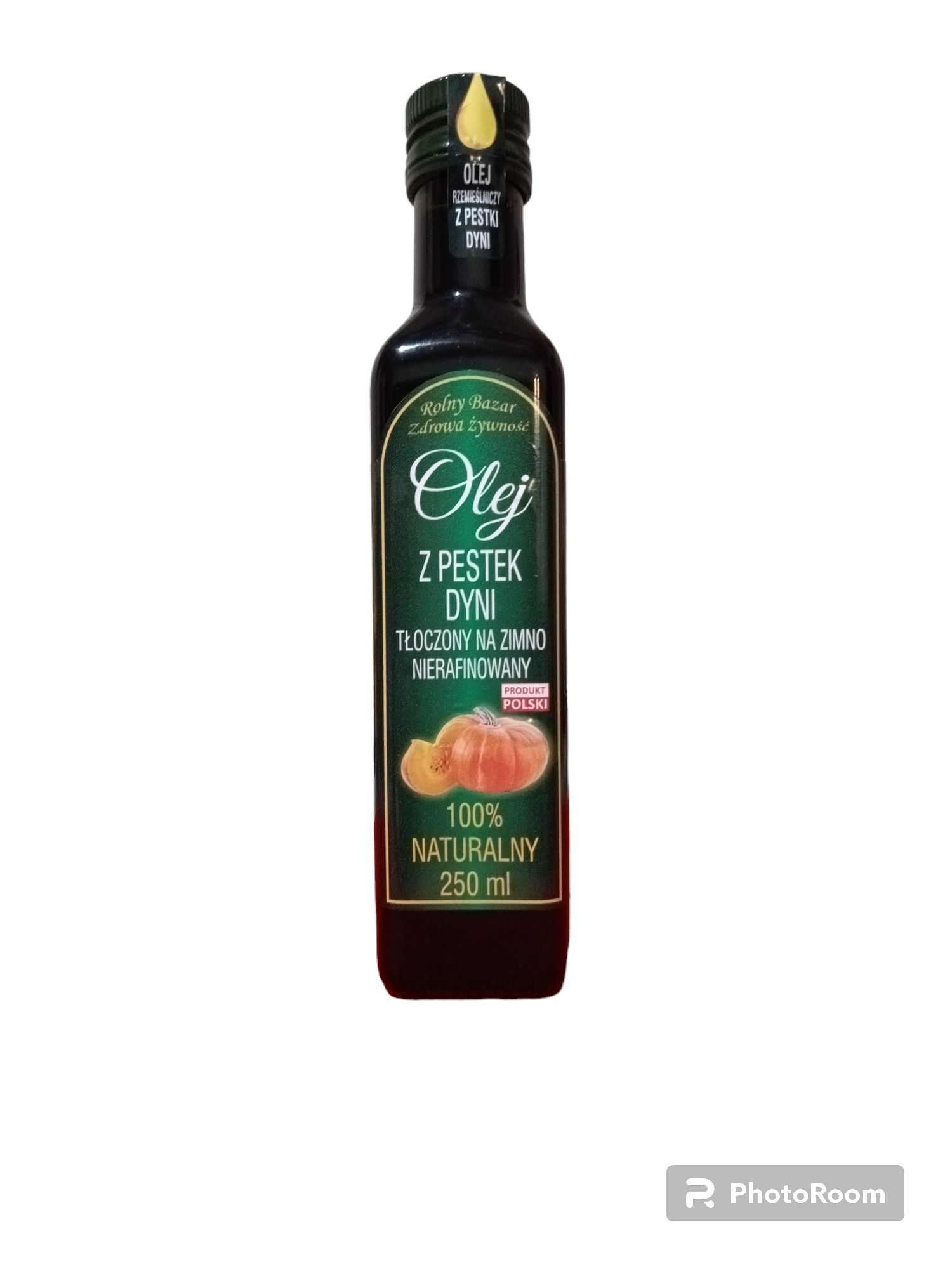 Olej z pestek dyni tłoczony na zimno 4x500 ml