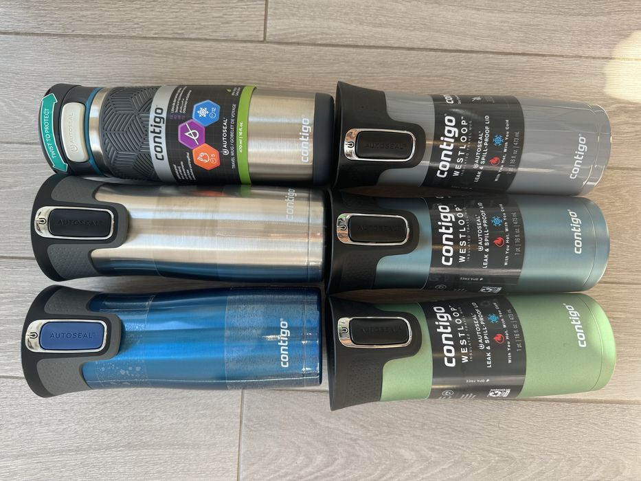 Contigo контиго термокружки West loop, Metra TRANSIT 470 мл Транзит