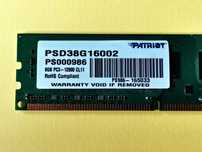 DDR3 8GB PaTrioT 12800 -Komputer