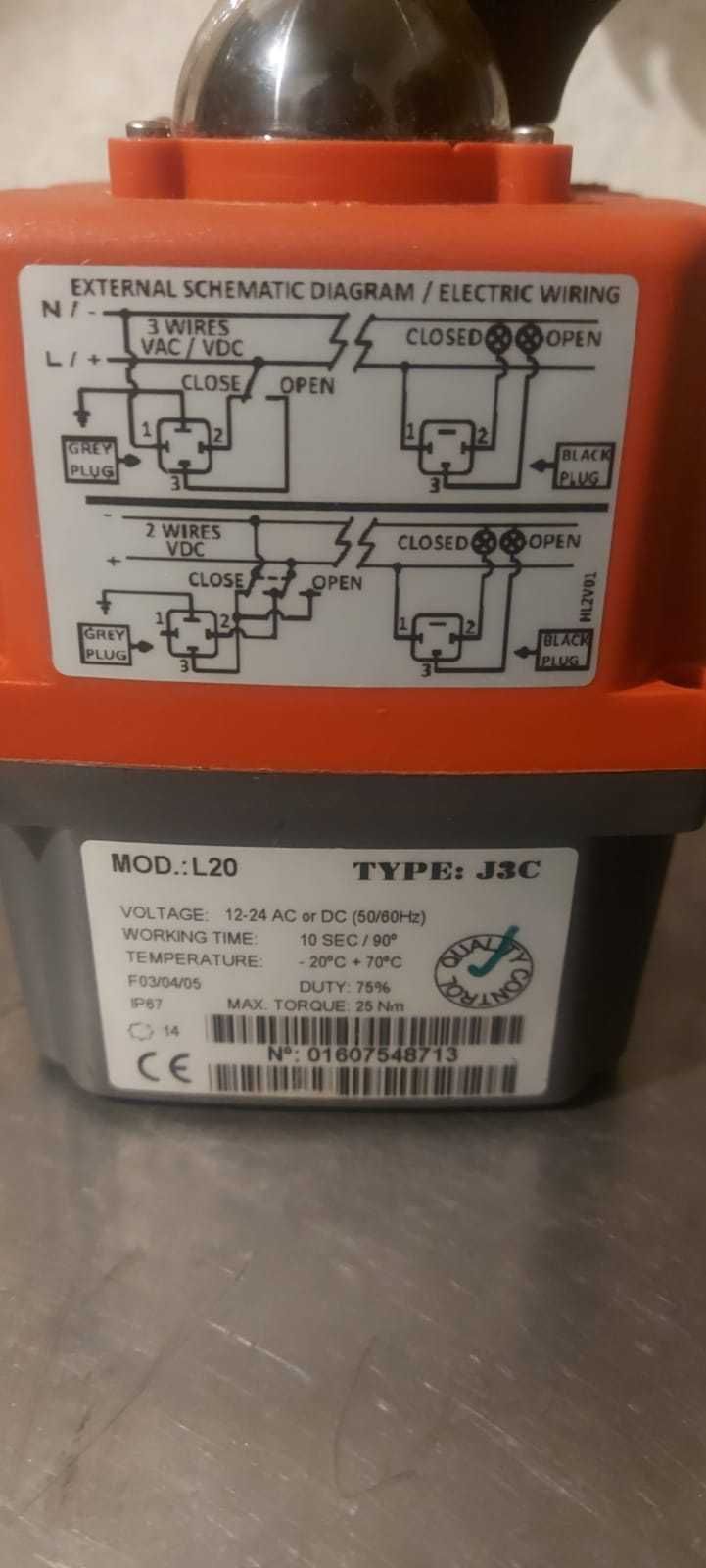Siłownik elektryczny J3C mod: L20