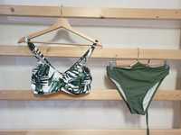 38  Fantasie 75D strój kąpielowy bikini zielony khaki