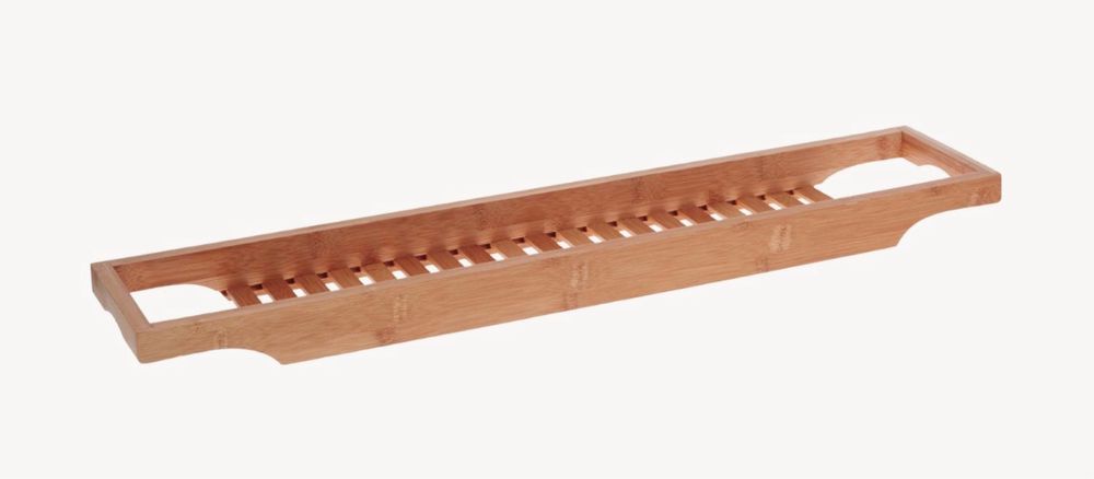 Bambusowy stolik - półka na wannę 70 cm