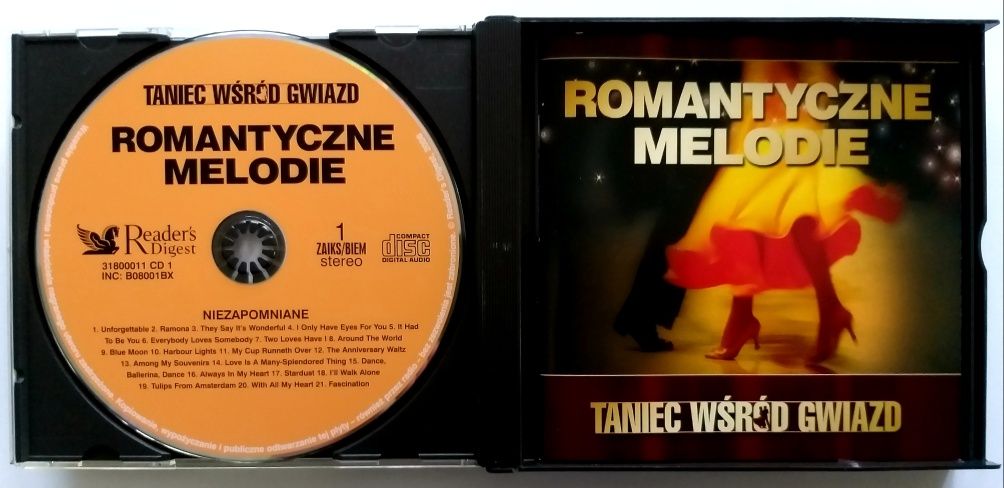 Romantyczne Melodie Tańcząc Wśród Gwiazd 3CD 2008r
